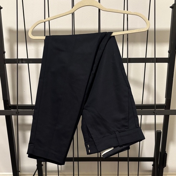 Navy blue work pants for women - Picture 3 of 7